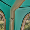 VEVOR Camping Tent, 4 Person Inflatable Cabin Tent with Rechargeable Pump, TPU Air Tube & 5 Large Mesh Windows, Portable Easy Setup Waterproof with Carry Bag for Family Outdoor Camping & Hiking, Green