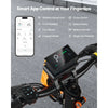 VEVOR Electric Scooter, 500W Motor, 10-Inch Tires, 24 MPH Top Speed, 25 Miles Range, Folding E-Scooter for Adults with Dual Braking, Dual Suspension & App, Max Load 330 lbs, Foldable for Commuting