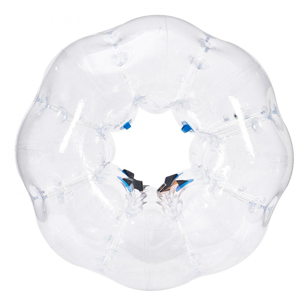 VEVOR Inflatable Bumper Ball 1-Pack, 5FT/1.5M Body Sumo Zorb Balls for Teen & Adult, 0.8mm Thick PVC Human Hamster Bubble Balls for Outdoor Team Gaming Play, Bumper Bopper Toys for Garden, Yard, Park