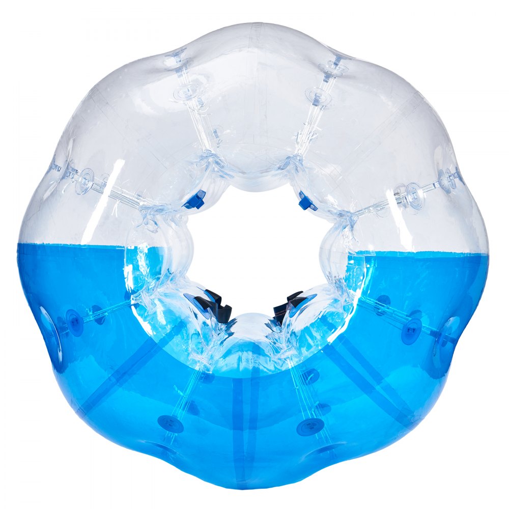 VEVOR Inflatable Bumper Ball 1-Pack, 5FT/1.5M Body Sumo Zorb Balls for Teen & Adult, 0.8mm Thick PVC Human Hamster Bubble Balls for Outdoor Team Gaming Play, Bumper Bopper Toys for Garden, Yard, Park