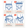 VEVOR Adult Incontinence Underwear, High Absorbent Protective Underwear for Men & Women, Disposable Adult Pull-ups Diaper with Leakproof Leg Cuff & Wetness Indicator - XL Size, 64 Count (4 Pack of 16)