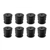 VEVOR Body Mount Bushing Kit, Compatible with 2008-2016 F250 F350 Super Duty, 64 PCS Silicone Body Mount Kit, Quick Replacement, Durable Components for Improving Bumpy Driving Performance, Black