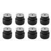 VEVOR Body Mount Bushing Kit, Compatible with 1999-2014 Chevy Silverado & Sierra 1500/2500, 24 PCS Polyurethane Body Mount Kit, Durable Components for Improving Bumpy Driving Performance, Black