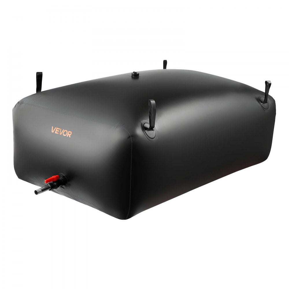 VEVOR Water Storage Bladder 142.7 Gallon Large Capacity Water Bag, Portable & Collapsible Soft Waters Container, Leakproof & Tear-Resistant PVC Emergency Waters Storage Tank for RV Truck & Outdoor Use