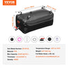 VEVOR 113 L/29.85 Gal Water Storage Bladder, Portable RV Water Tank, 1000D PVC Collapsible Water Storage Containers, Soft Water Bag, Water Bladder, Fire Prevention, Camping, Emergency Water Use, Black