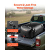 VEVOR Water Storage Bladder, 63.4 Gal Collapsible Water Storage Bag, Wear-Resistant 1000D PVC Soft Waters Bag, Leakproof Camping Tank Containers for Garden Irrigation RV Emergency Use, Black