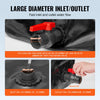 VEVOR 240L/63.4 Gallon Water Storage Bladder, Portable RV Water Tank, 1000D PVC Collapsible Water Storage Containers,  Soft Water Storage Bag, Water Bladder, Fire Prevention, Camping, Emergency Water