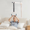 VEVOR Trapeze Bar for Bed Mobility, Heavy-Duty Steel Free Standing Trapeze Bar 250 LBS Weight Capacity, Hospital Bed Pull Up Assist for Elderly & Disabled, Ideal for Hospitals, Nursing Home, Home Care