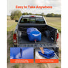 VEVOR Water Storage Bladder 63.4 Gallon Large Capacity Water Bag, Portable & Collapsible Soft Waters Container, Leakproof & Tear-Resistant PVC Emergency Waters Storage Tank for RV Truck & Outdoor Use