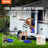 VEVOR 330L/87 Gallon Water Storage Bladder, RV Water Tank, 1000D Blue PVC Collapsible Water Storage Containers, Large Capacity Soft Water Bag, Portable Water Bladder, Fire Prevention, Camping
