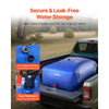 VEVOR Water Storage Bladder, 142.7 Gal Collapsible Water Storage Bag, Wear-Resistant 1000D PVC Soft Waters Bag, Leakproof Camping Tank Containers for Garden Irrigation RV Emergency Use, Blue
