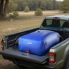 VEVOR Water Storage Bladder, 142.7 Gal Collapsible Water Storage Bag, Wear-Resistant 1000D PVC Soft Waters Bag, Leakproof Camping Tank Containers for Garden Irrigation RV Emergency Use, Blue