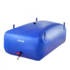 VEVOR Water Storage Bladder, 142.7 Gal Collapsible Water Storage Bag, Wear-Resistant 1000D PVC Soft Waters Bag, Leakproof Camping Tank Containers for Garden Irrigation RV Emergency Use, Blue