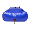 VEVOR 540L/142.7 Gallon Water Storage Bladder, RV Water Tank, 1000D Blue PVC Collapsible Water Storage Containers, Large Capacity Soft Water Bag, Portable Water Bladder, Fire Prevention, Camping