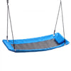 VEVOR Platform Tree Swing for Kids and Adults 700 lbs 60" Rectangle Blue, for Backyard Outdoor & Indoor, 900D Oxford Fabric Giant Seat with 2 Hanging Straps, Adjustable Ropes and Curved Edge Design