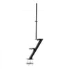 VEVOR Boat Trailer Steps, 2-Step, Heavy-Duty Boat Trailer Steps with Handle, Non-Slip Surface, 3 Mounting Angle Options, Carbon Steel Ladder Suitable for 3" x 3"/3" x 5"/4" x 4" Frame, Bottom Mounting