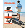 VEVOR Boat Trailer Steps, 3-Step, Heavy-Duty Boat Trailer Steps with Handle, Non-Slip Surface, 3 Mounting Angle Options, Carbon Steel Ladder Suitable for 3" x 3"/3" x 5"/4" x 4" Frame, Side Mounting