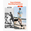 VEVOR Boat Trailer Steps, 3-Step, Heavy-Duty Boat Trailer Steps with Handle, Non-Slip Surface, 3 Mounting Angle Options, Carbon Steel Ladder Suitable for 3" x 3"/3" x 5"/4" x 4" Frame, Side Mounting