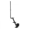 VEVOR Boat Trailer Steps, 3-Step, Heavy-Duty Boat Trailer Steps with Handle, Non-Slip Surface, 3 Mounting Angle Options, Carbon Steel Ladder Suitable for 3" x 3"/3" x 5"/4" x 4" Frame, Side Mounting