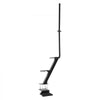 VEVOR Boat Trailer Steps, 3-Step, Heavy-Duty Boat Trailer Steps with Handle, Non-Slip Surface, 3 Mounting Angle Options, Carbon Steel Ladder Suitable for 3" x 3"/3" x 5"/4" x 4" Frame, Bottom Mounting