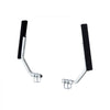 VEVOR Boat Trailer Guides, 1.2 in Adjustable Width Trailers Guide, 2PCS High-Hardness Steel Trailer Guide-Ons with Thick Support Pads, Fits L-Beam, Box or C-Channel Bunk-Style Pontoon Trailers