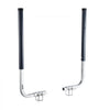 VEVOR Boat Trailer Guides, 40 in/48 in Height Guide Poles, 2PCS High-Hardness Steel Trailer Guide-Ons, Adjustable Guide Poles with PVC Pipes, for Ski Boats, Compact Fishing Boats, Small Sailboat