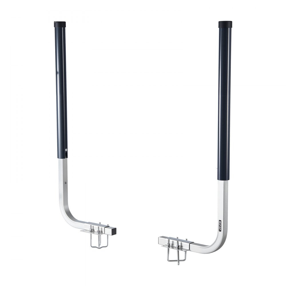 VEVOR Boat Trailer Guides, 40 in/48 in Height Guide Poles, 2PCS High-Hardness Steel Trailer Guide-Ons, Adjustable Guide Poles with PVC Pipes, for Ski Boats, Compact Fishing Boats, Small Sailboat