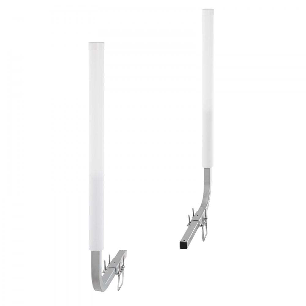 VEVOR Boat Trailer Guide, 40″ Adjustable Design Trailer Guide Poles, 2PCS High-Hardness Steel Trailer Guide-Ons, Trailer Guides with PVC Pipe Posts, for Ski Boat, Fishing Boat or Sailboat Trailer