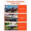 VEVOR Boat Trailer Guide, 60″ Adjustable Design Trailer Guide Poles, 2PCS High-Hardness Steel Trailer Guide-Ons, Trailer Guides with PVC Pipes, for Ski Boat, Fishing Boat or Sailboat Trailer