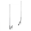 VEVOR Boat Trailer Guide, 60″ Adjustable Design Trailer Guide Poles, 2PCS High-Hardness Steel Trailer Guide-Ons, Trailer Guides with PVC Pipes, for Ski Boat, Fishing Boat or Sailboat Trailer
