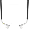 VEVOR Boat Trailer Guide-ons, 40\", 2PCS Rustproof Galvanized Steel Trailer Guide ons, Trailer Guides with Black PVC Pipes, Mounting Parts Included, for Ski Boat, Fishing Boat or Sailboat Trailer
