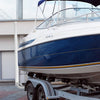 VEVOR Boat Trailer Guide-on, 60\", 2PCS Steel Trailer Post Guide ons, with White PVC Tube Covers, Complete Mounting Accessories Included, for Ski Boat, Fishing Boat or Sailboat Trailer