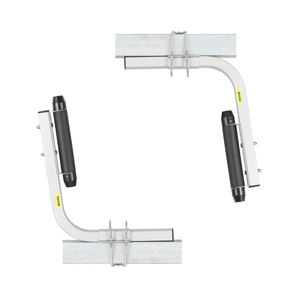 VEVOR Marine Trailer Guide Set, 20.5” Flexibly Adjustable Poles, Pair of Steel Anti-Rust Guides, Durable Roller Support for Ski, Fishing, or Sailboat Trailers 2024