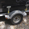 VEVOR Boat Trailer Guide-ons, 48", 2 PCS Rustproof Steel Trailer Guide ons, Trailer Guides with Carpet-Padded Boards, Mounting Parts Included, for Ski Boat, Fishing Boat or Sailboat Trailer