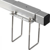 VEVOR Boat Trailer Guide-ons, 2 PCS Rustproof Steel Trailer Guide ons, Trailer Guides with Carpet-Padded Boards, Mounting Parts Included, for Ski Boat, Fishing Boat or Sailboat Trailer