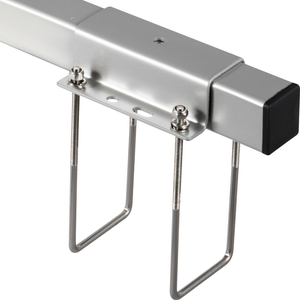 VEVOR Boat Trailer Guide-ons, 2 PCS Rustproof Steel Trailer Guide ons, Trailer Guides with Carpet-Padded Boards, Mounting Parts Included, for Ski Boat, Fishing Boat or Sailboat Trailer