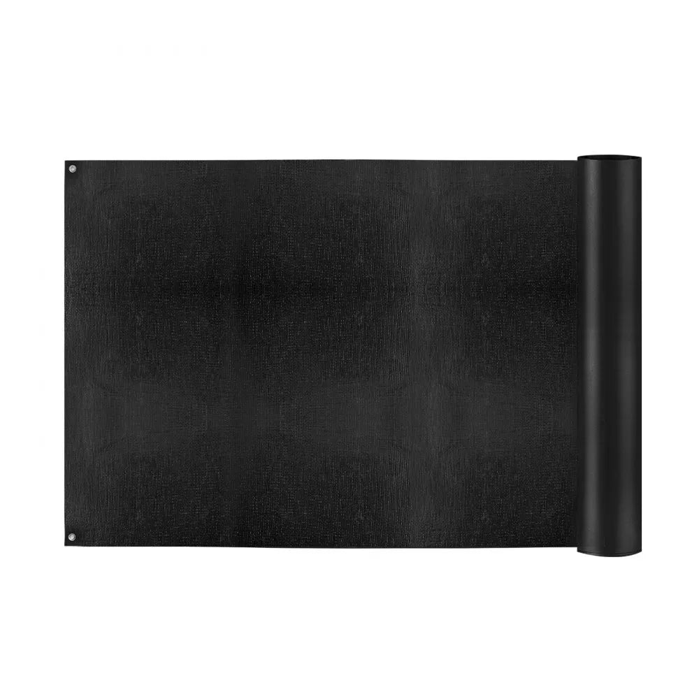 VEVOR 25 x 30 ft Pond Liner, 14 Mil Thickness, 3-Layer Reinforced PE Fish Koi Pond Liner for Outdoor Ponds, with Hemmed Edge and 4 Metal Buttonholes, for Water Garden, Waterfall, and Fountains, Black