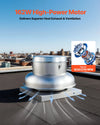 VEVOR Roof Exhaust Fan - 162W high-power motor, 1630/2110 RPM