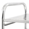 VEVOR Rolling Cart with Drawers, Double Row 15 Drawer Storage Organizer, Mobile Utility Cart with Chrome Steel Frame, Universal Casters & 2 Brakes, for Office, Classroom, Craft Room, Studio, Garage