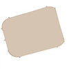 VEVOR Sun Shade Sail Canopy Covers, Fit for 12 x 11 ft Screen House Tent, Sun Protection, 5.51 x 4.59 ft 300D Oxford Silver-Coated Fabric, Pack of 3 (Not Include Tent), for Outdoor Activities, Beige