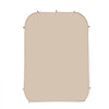 VEVOR Sun Shade Sail Canopy Covers, Fit for 12 x 11 ft Screen House Tent, Sun Protection, 5.51 x 4.59 ft 300D Oxford Silver-Coated Fabric, Pack of 3 (Not Include Tent), for Outdoor Activities, Beige