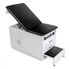 VEVOR Pro Medical Exam Table, Medical Examination Bed with Adjustable Backrest, Physical Therapy Exam Table with Locking Cabinet, 2 Drawers, Paper Roll Dispenser, Step Stool & Leg Rest, 500LBS Loading