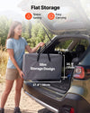 VEVOR Camping Storage Cabinet, Outdoor Portable Aluminum Lightweight Table, Quick Set-up Compact Kitchen Cook Station, with 6 Shelves and Carry Bag, for Picnic, BBQ, Party, Camping, RV Traveling