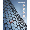 VEVOR Fishing Net, Foldable Landing Nets with Telescopic Handle, Portable Lightweight and Stronger 6063 Aluminum Fish Gear, Soft Silicone Fish-Friendly Mesh, for Kayak, Boat, Bank, Pond, Gifts for Men