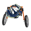 VEVOR Dog Wheelchair for Back Legs, Lightweight 2 Wheels Pet Wheelchair, Height, Width & Length Adjustable, Dog Cart with Shock-Absorbing Wheels, for Injured, Disabled Dogs 48-88 lbs, Large