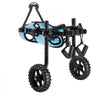 VEVOR Dog Wheelchair for Back Legs, Adjustable 2 Wheels Pet Wheelchair, Lightweight  Dog Cart with Shock-Absorbing Wheels, Mobility Support Wheel Chair for Disabled Injured Dogs up to 22lbs , X-Small