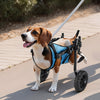 VEVOR Dog Wheelchair for Back Legs, Adjustable 2 Wheels Pet Wheelchair, Lightweight  Dog Cart with Shock-Absorbing Wheels, Mobility Support Wheel Chair for Disabled Injured Dogs up to 22lbs, Small