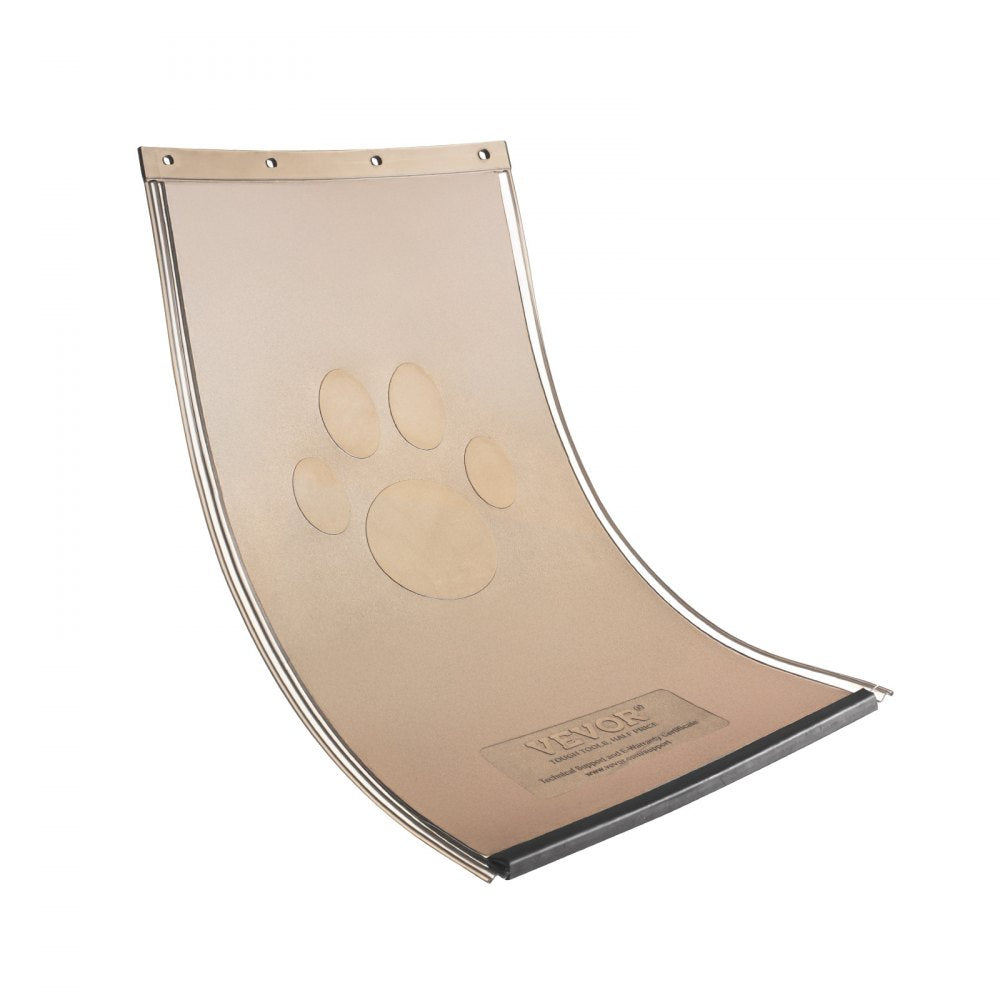 VEVOR Pet Door Replacement Flap, Compatible with VEVOR Flap Pet Doors, Measures 8.25" x 12.25" Longer Lasting, Weather-proof, Thickened PVC Dog Door Replacement Flap with Long Magnetic Strip (Medium)