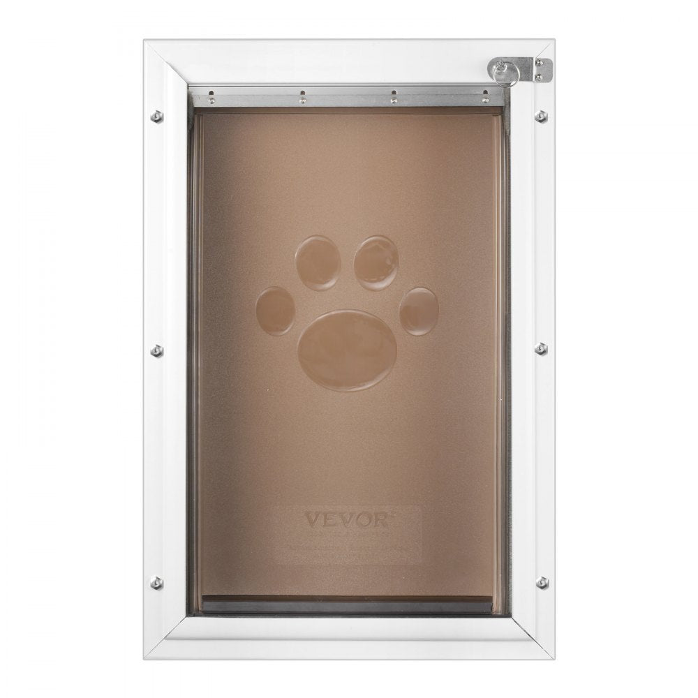 VEVOR Pet Door Replacement Flap, Compatible with VEVOR Flap Pet Doors, Measures 8.25" x 12.25" Longer Lasting, Weather-proof, Thickened PVC Dog Door Replacement Flap with Long Magnetic Strip (Medium)