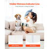 VEVOR Disposable Dog Diapers, Super Absorbent Female Dog Diapers, 360° Leak-Proof Female Doggy Pet Diaper with Wetness Indicator for Heat Period, Training, Incontinence - S, 96 Count (2 Packs of 48)